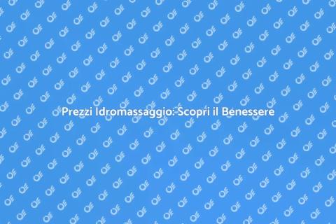 Costi Idromassaggio: Relax a Casa