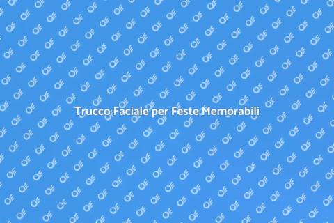 Face Painting per Feste Indimenticabili