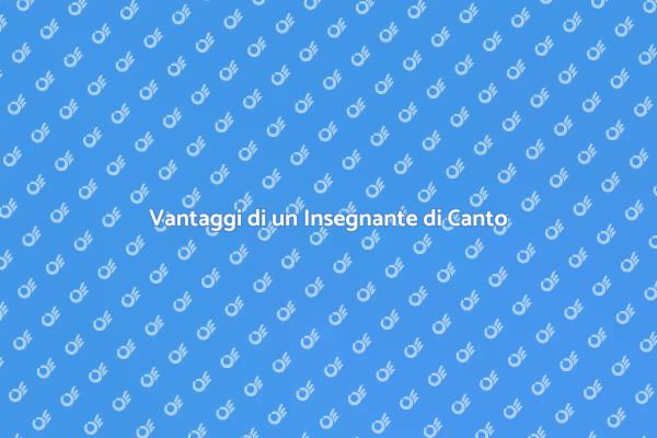 Perché Scegliere un Insegnante di Canto?