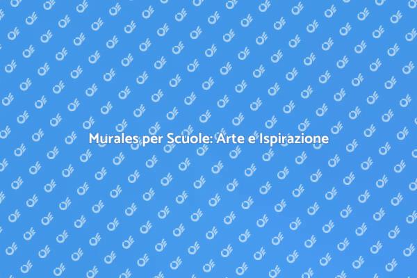 Arte Murale per Istituti Scolastici