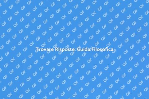 Guida Filosofica per le Tue Decisioni