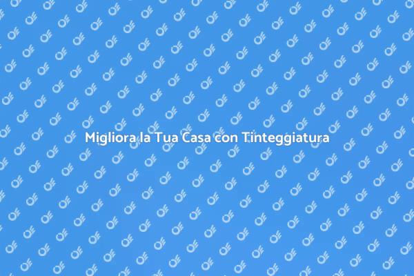 Investire nella Tinteggiatura del Pavimento
