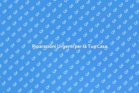 Manutenzione Urgente: Supporto Immediato