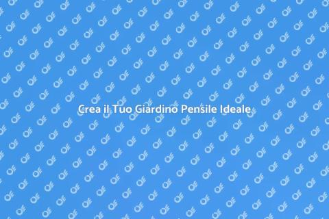 Arredare un Giardino Pensile
