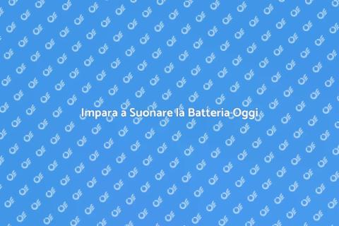 Corso di Batteria: Diventa un Maestro