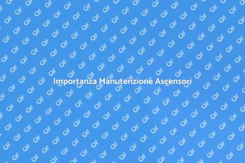 Manutenzione Ascensori Edifici Pubblici