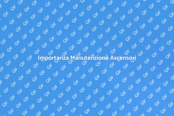 Ascensori: Manutenzione Essenziale