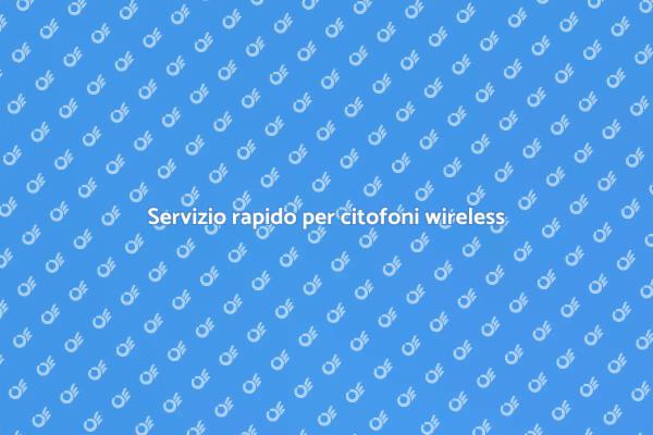 Ripara il tuo citofono wireless ora!
