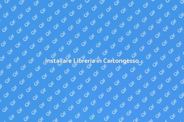Ottimizza gli Spazi con Librerie in Cartongesso