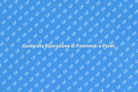 Riparazione Pavimento e Pareti