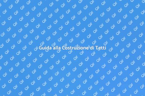 Costruire Tetto in Cemento Armato