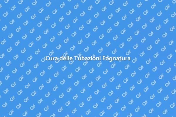 Importanza della Manutenzione Fognature