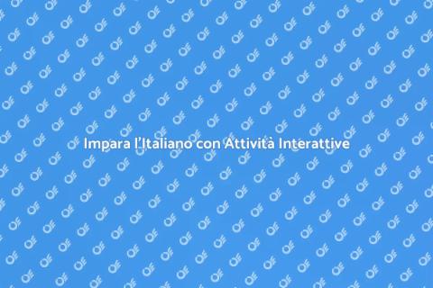 Corso di Italiano con Attività Autonome