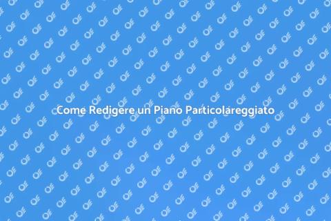Redazione Piano Particolareggiato