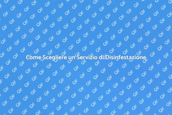 La Guida per Trovare Disinfestatori