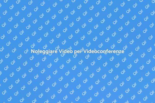 Affitto Attrezzature per Videoconferenze