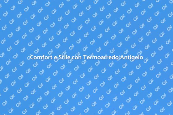 Termoarredo: Design e Funzionalità Unite