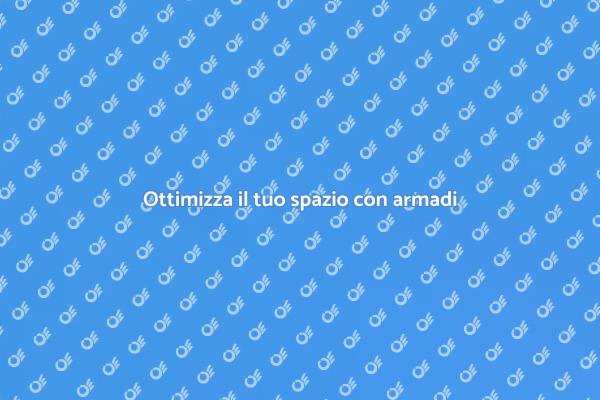 Soluzioni per spazi ottimali in casa