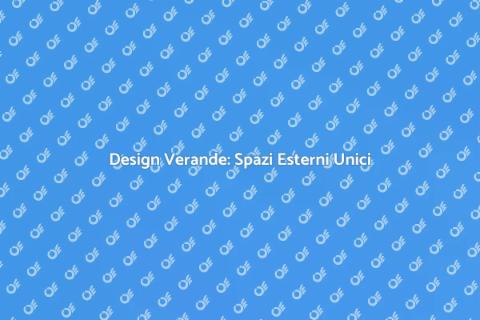 Verande per Balconi: Progettazione e Design