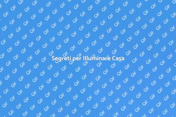 Trasforma la tua Casa con la Luce