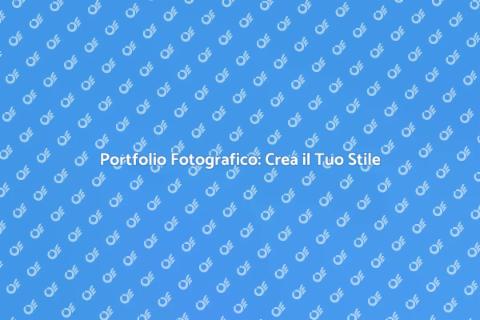 Book Fotografico per Portfolio Professionale