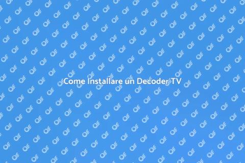 Installare Decoder TV Digitale