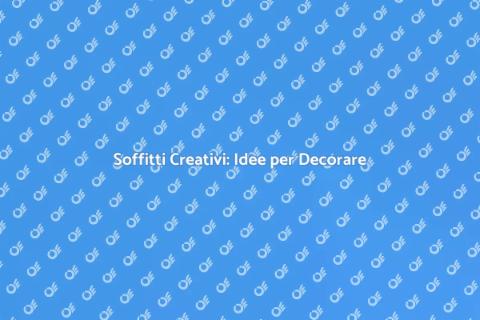 Decorare un Soffitto con Stile