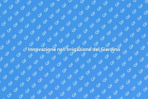 Dispositivo per Irrigazione Giardino