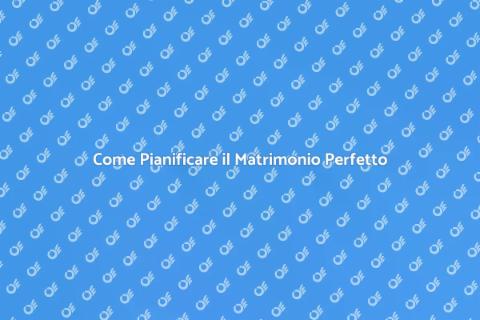 Coordinare il Programma del Matrimonio