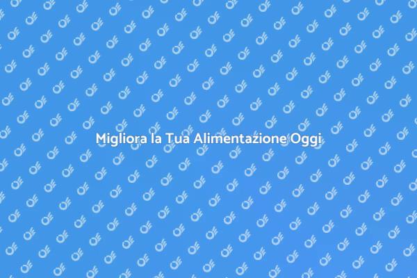 Qualità Alimentare: Il Tuo Benessere Inizia Qui