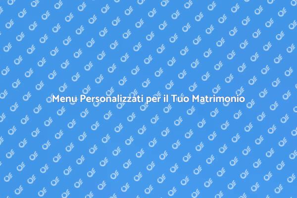 Catering Unico per il Tuo Matrimonio