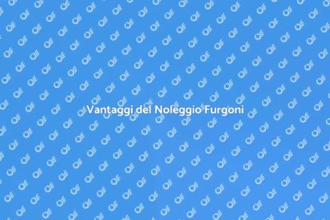 Noleggiare Furgone per Trasporto