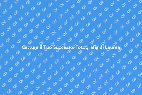 Servizio Fotografico per Laurea