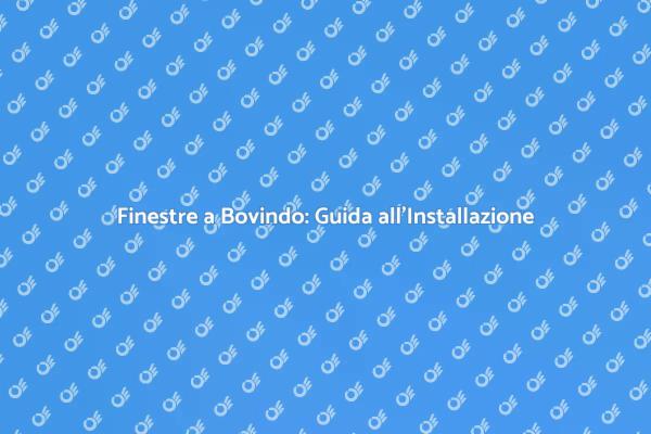 Vantaggi delle Finestre a Bovindo