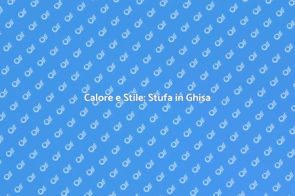 Stufa in Ghisa: Un Calore Inconfondibile