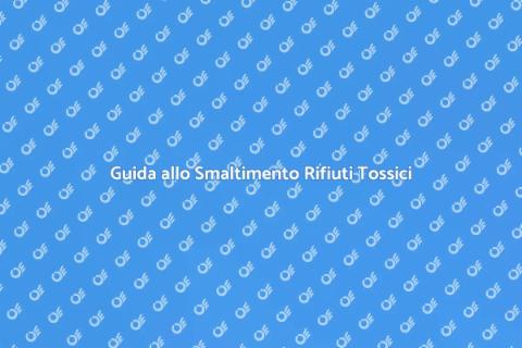 Smaltimento Rifiuti Tossici Sgombero