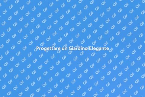 Giardino in Stile Palazzo: Progettazione
