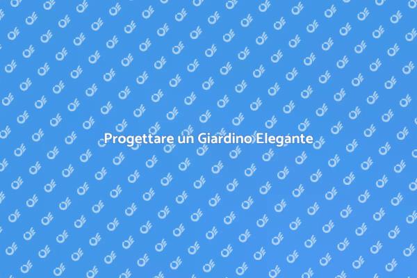 L'arte del Giardino in Stile Palazzo