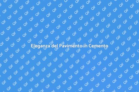Pavimento in Cemento Lucidato