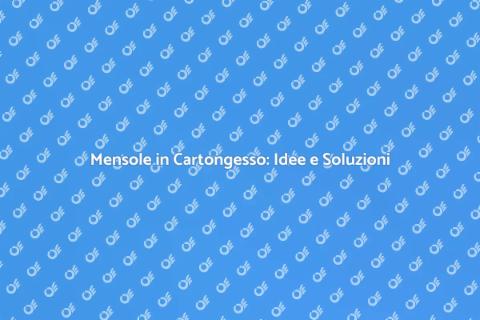 Mensole in Cartongesso: Creatività e Funzionalità