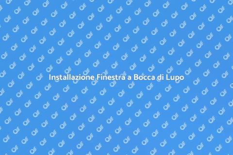 Finestra a Bocca di Lupo: Illumina Casa