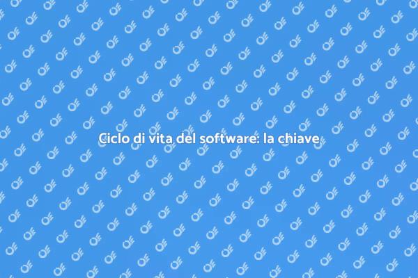 Ottimizzare il ciclo di vita del software