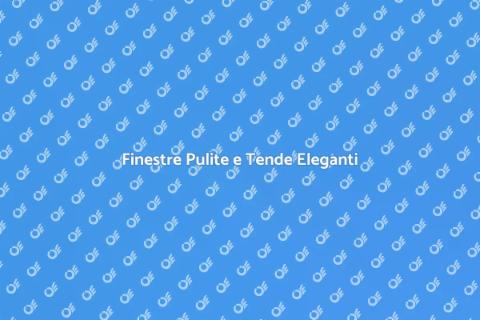 Pulizia Finestre con Tende Integrate