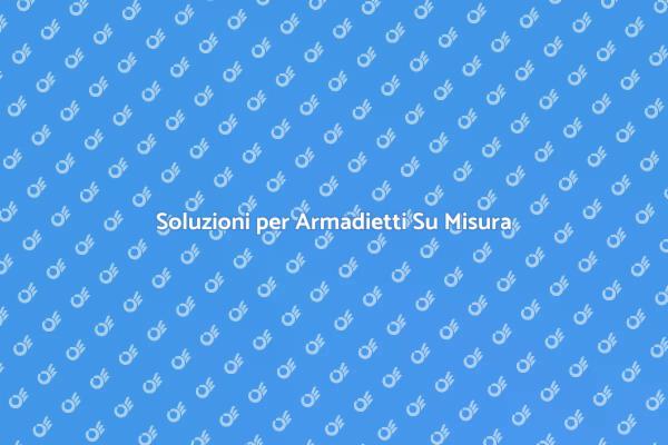 Costruisci Armadietti Unici per Te