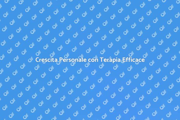 Trasformati con un Percorso Terapeutico