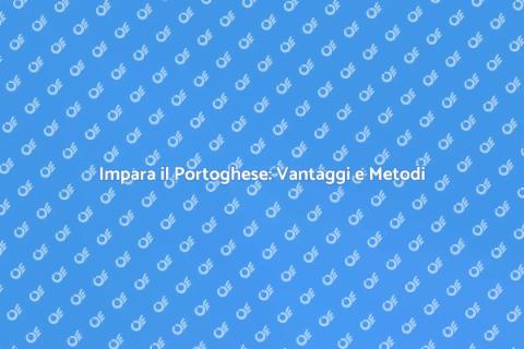 Lezioni di Portoghese: Impara Facile