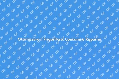 Consumo Energetico Frigorifero
