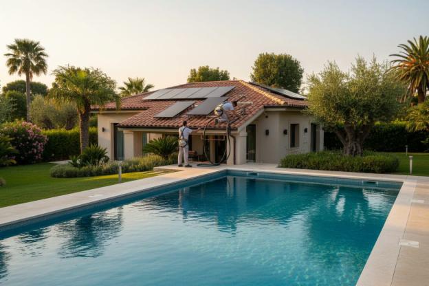 Quanto costa installare il riscaldatore solare per la piscina?
