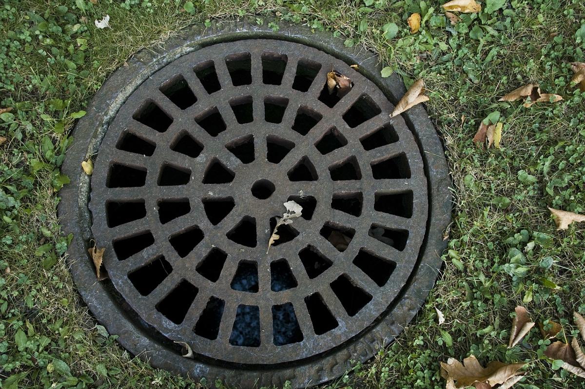 scarico per giardino tombino