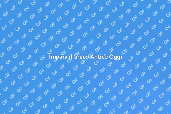 Riscopri la Lingua del Passato